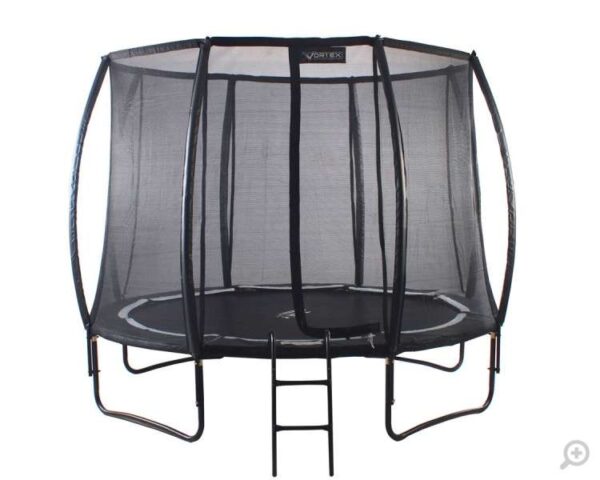 Telstar 10ft Vortex Black Trampoline and Enclosure