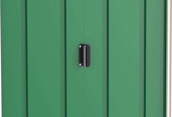 Sapphire by Duramax 6'x4' Metal Shed - Green - Image 7