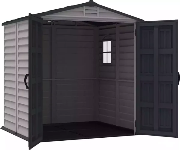 Duramax Storemate 6' x 6' Vinyl Apex Roof Storage Shed