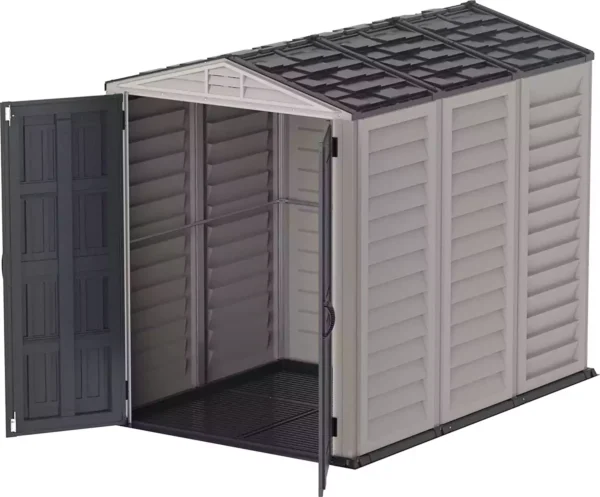 Duramax YardMate 5' x 8' Vinyl Apex Roof Storage Shed - Image 4