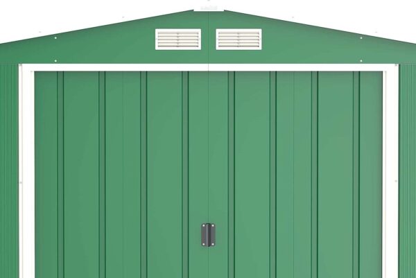 Sapphire by Duramax 10'x10' Metal Shed - Green - Image 9