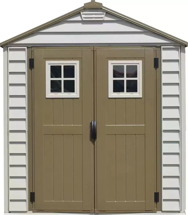 Duramax StoreMax 7' x 7' Vinyl Shed with Foundation Kit - Image 8