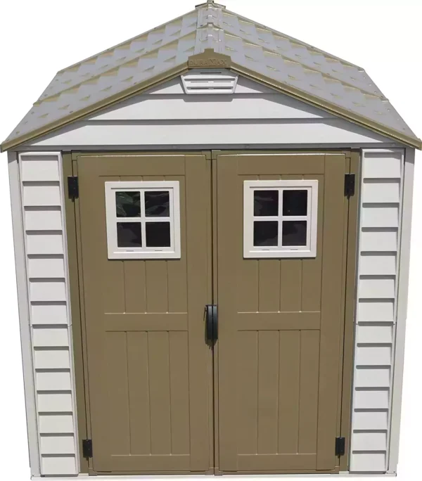 Duramax StoreMax 7' x 7' Vinyl Shed with Foundation Kit - Image 2