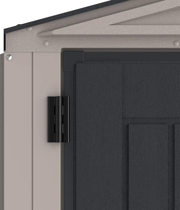 Duramax YardMate 5' x 8' Vinyl Apex Roof Storage Shed - Image 5