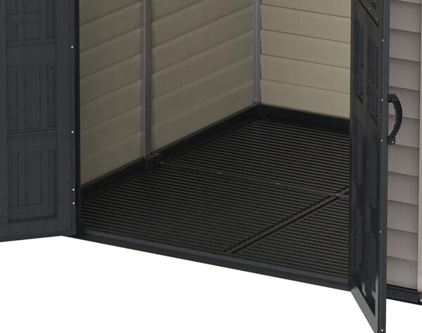 Duramax Storemax 7' x 7' Vinyl Apex Roof Storage Shed - Image 8