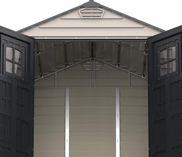 Duramax Storemax 7' x 7' Vinyl Apex Roof Storage Shed - Image 9