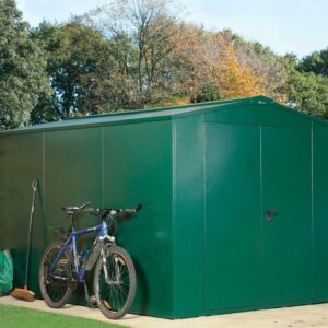 Asgard 7'x11' Gladiator Heavy Duty Metal Shed - with 5 Point Locking System
