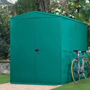 Asgard 5'x9' Heavy Duty Bike Storage Metal Shed - with 5 Point Locking System