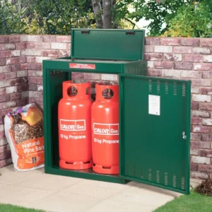 Asgard Heavy Duty Metal Gas Bottle Storage - 2 Bottles (19Kg)
