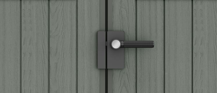 Keter 6'x8' Darwin Heavy Duty Plastic Garden Shed -  Green - Image 12