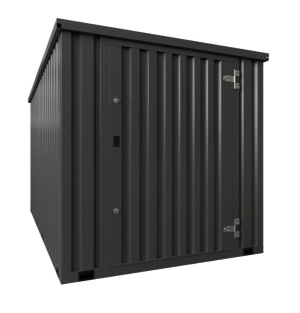 Solhma 7'x12' KDC+ Heavy Duty Metal Storage Container - Anthracite Grey - Image 9