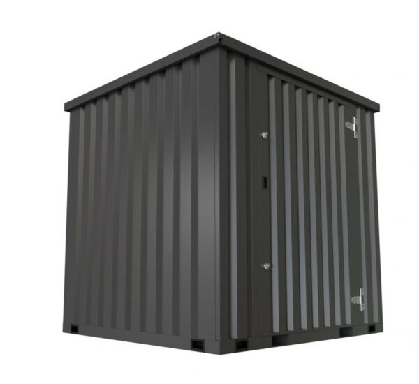 Solhma 7'x6' KDC+ Heavy Duty Metal Storage Container - Anthracite Grey