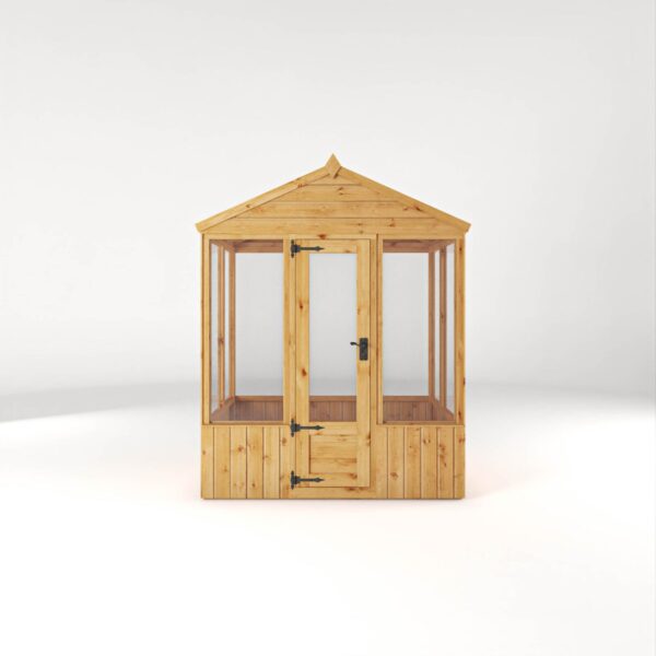 Mercia 6'x4' Woodsman Timber Apex Glass Greenhouse - Image 4