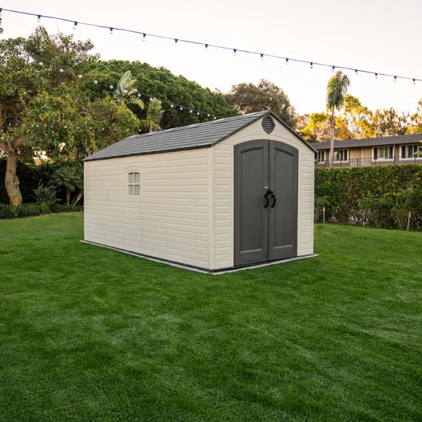 Lifetime 8x15 New Edition Heavy Duty Plastic Shed - Image 6