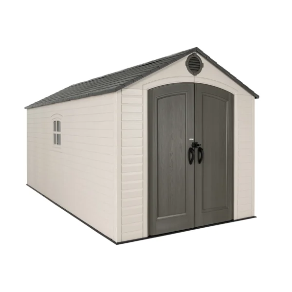 Lifetime 8x15 New Edition Heavy Duty Plastic Shed