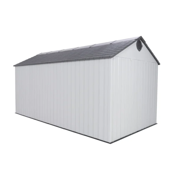 Lifetime 15×8 Vertical Cladding Heavy Duty Plastic Shed – Dual Entry - Image 8