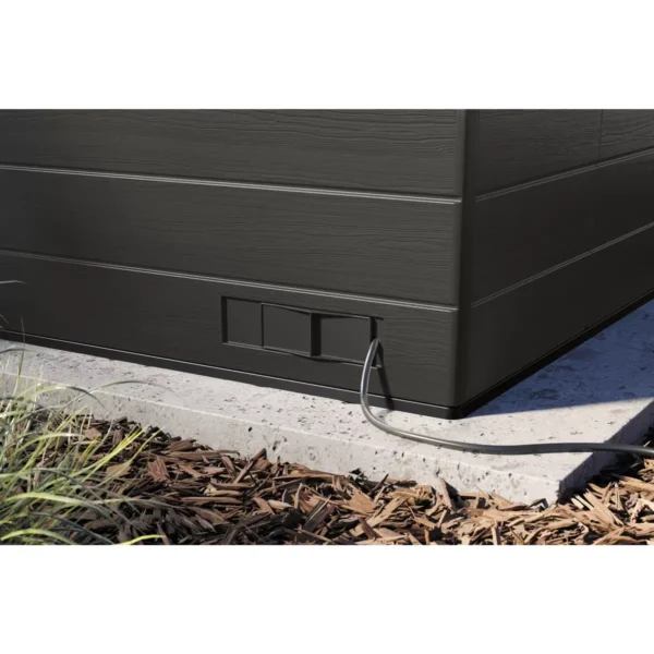Suncast 8'x7' Cabana Plastic Entertainment Shed X - Image 7