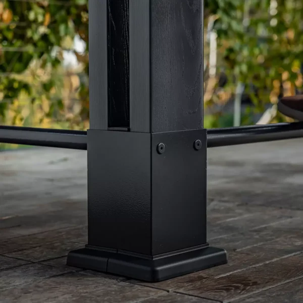 Keter Signature Ashwood 8' x 6'5' Grill Metal/Plastic Gazebo - Image 9