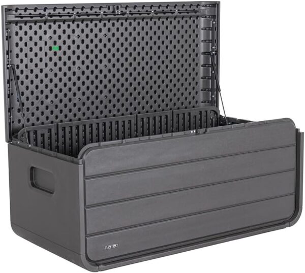 Lifetime 515 Litre Modern Outdoor Storage Deck Box Grey - Model ‎60431E - Image 7