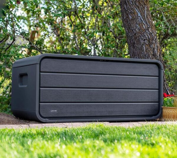 Lifetime 515 Litre Modern Outdoor Storage Deck Box Grey - Model ‎60431E - Image 10