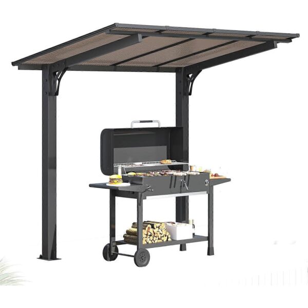 Pro-Tect 8'x5' Aluminium Freestanding Metal Lean To Shelter / Carport - Image 10