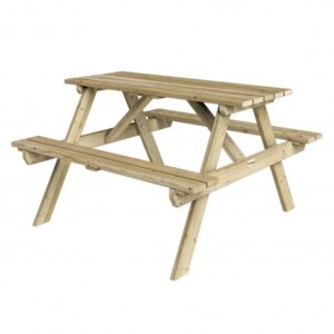 Rowlinson Traditional Timber Picnic Table 1.2m