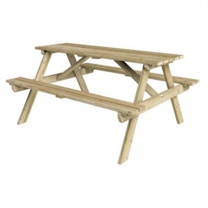 Rowlinson Traditional Timber Picnic Table 1.5m