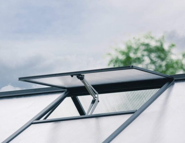 Palram 10x20 Aria Greenhouse - Black (Clear Glazing) - Image 6