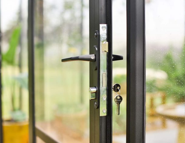 Palram 10x10 Aria Greenhouse - Black (Clear Glazing) - Image 7