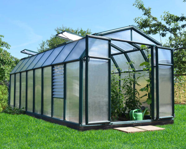 Palram 8x16 Hobby Gardener Greenhouse Green - (Twin Wall Gazing) - Image 4