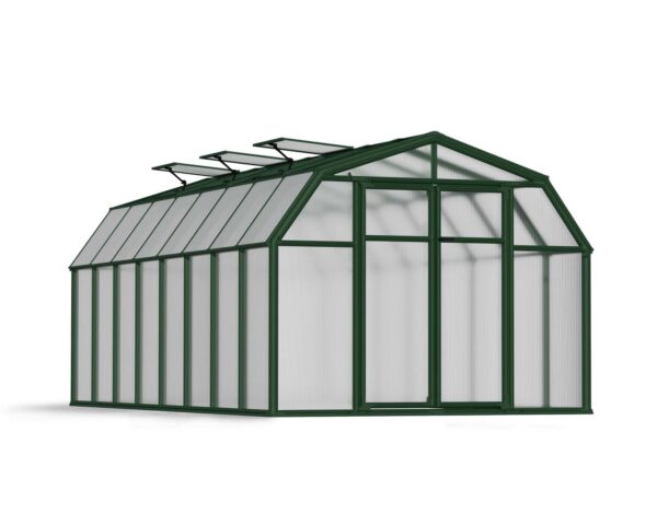 Palram 8x16 Hobby Gardener Greenhouse Green - (Twin Wall Gazing) - Image 5