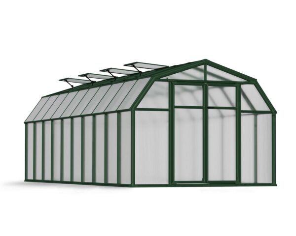 Palram 8x20 Hobby Gardener Greenhouse Green - (Twin Wall Gazing) - Image 7