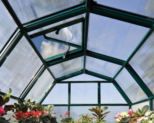 Palram 8x8 Hobby Gardener Greenhouse Green - (Twin Wall Gazing) - Image 8