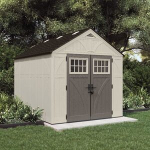 Suncast 8’x10′ Tremont Plastic Resin Storage Shed