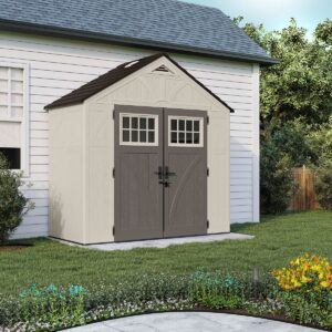 Suncast 8’x4′ Tremont Plastic Resin Storage Shed