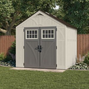 Suncast 8’x7′ Tremont Plastic Resin Storage Shed