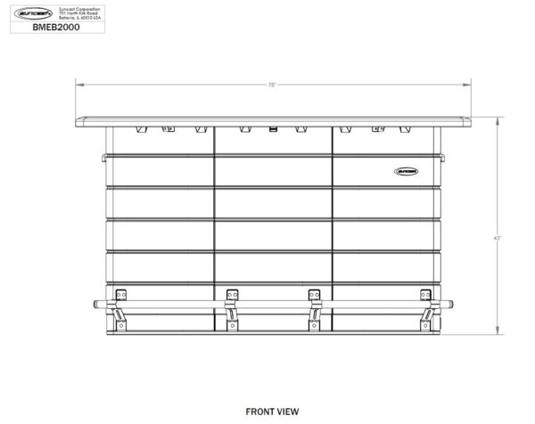 Suncast Backyard 6.5' Oasis Plastic Garden Bar -Cool Grey - Image 12