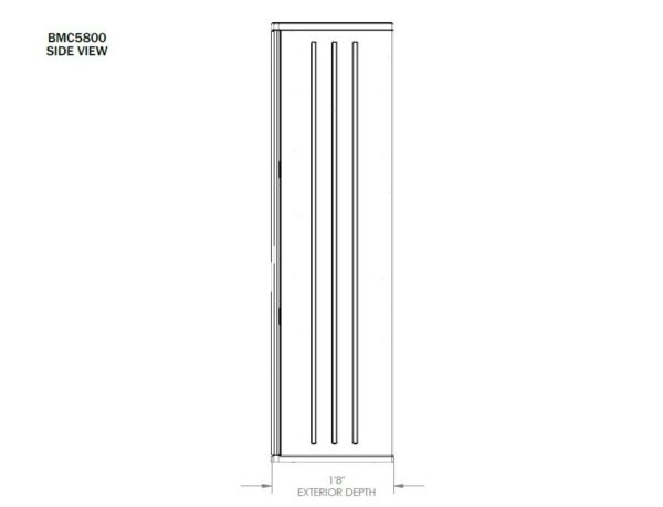 Suncast 1'x1.5' Haven Tall Storage Locker - Platinum Metallic - Image 11