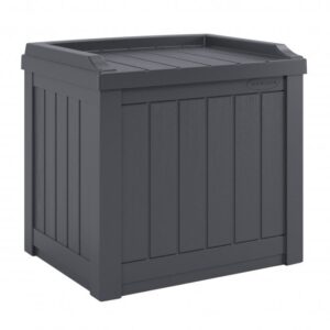 Suncast Florida 83 Litre Storage Cube Box -Cyberspace Grey