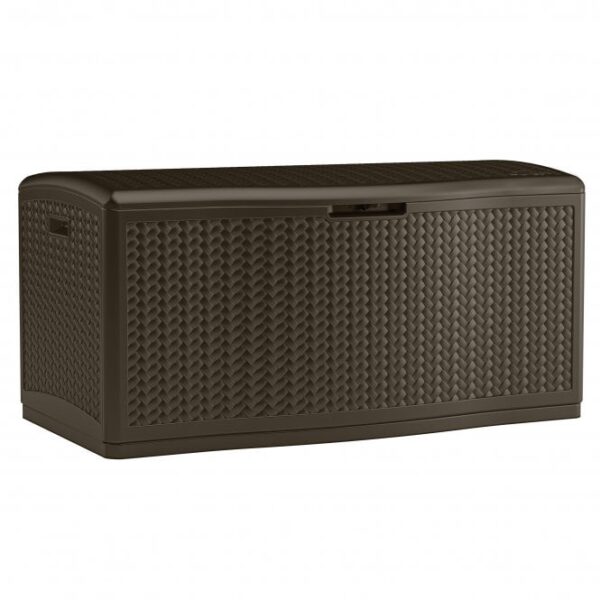 Suncast Minnesota 469 Litre Plastic Storage Box - Java Brown - Image 3