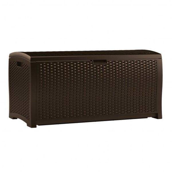 Suncast Missouri 375 Litre Plastic Storage Box - Java Brown - Image 8