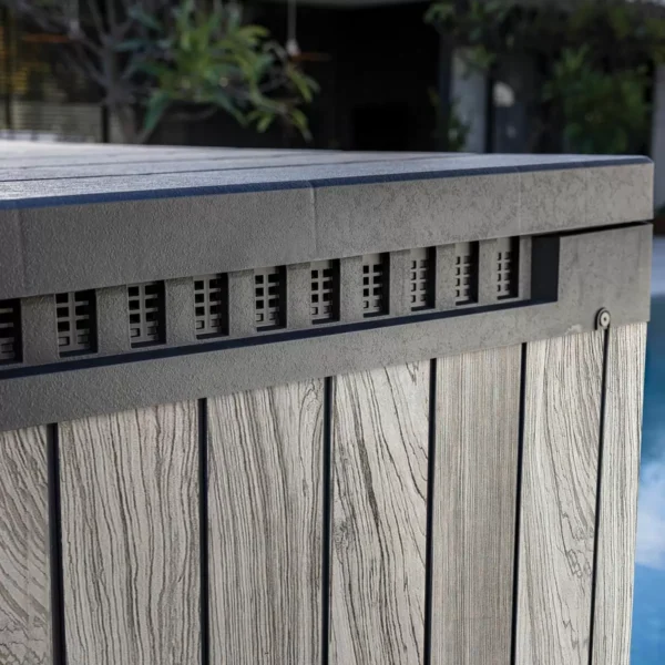Keter 5'x3' Signature 1150 Litre Horizontal Storage Shed - Storm Grey - Image 8
