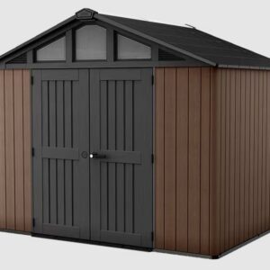 Keter 10'x8' Stronghold Heavy Duty Plastic Shed - Brown
