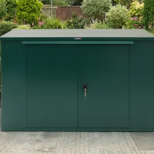 Asgard 7'x4' Annexe E Plus Heavy Duty Triple Bicycle Store- Five Point Locking System