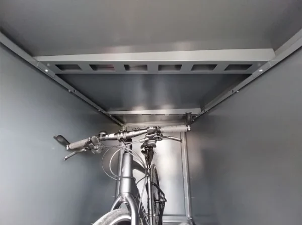 Asgard 3'x6.5' Twin Metal Cycle Locker - Image 7