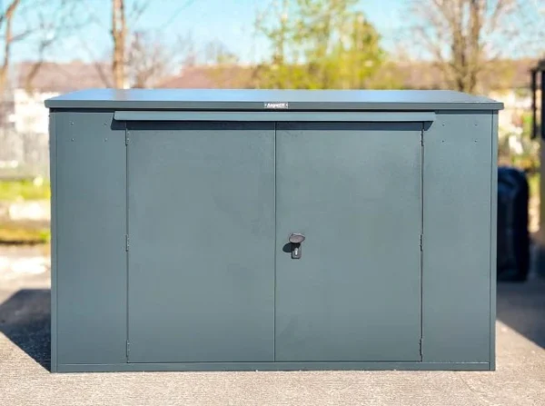 Asgard 7'x4' Annexe E Plus Heavy Duty Triple Bicycle Store- Five Point Locking System - Image 12