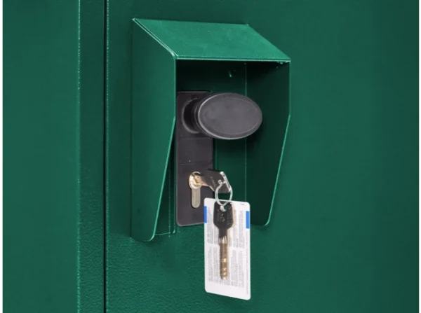 Asgard 3'x4' Vertical Tool Locker Shed -3 Point Locking System - Image 10