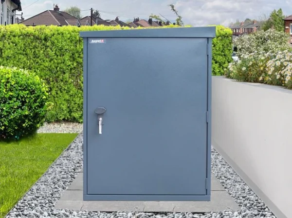 Asgard 3'x6.5' Twin Metal Cycle Locker - Image 5