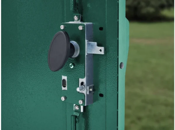 Asgard 3'x4' Vertical Tool Locker Shed -3 Point Locking System - Image 12