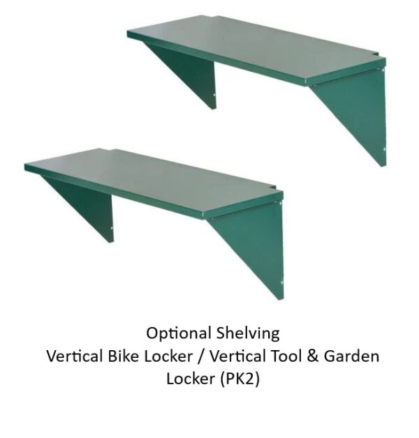 Asgard 3'x4' Vertical Tool Locker Shed -3 Point Locking System